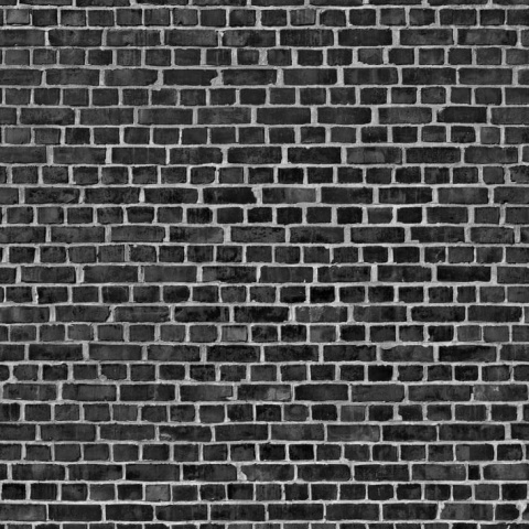 Fototapet, Brick Wall, Black, Rebel Walls - Img 2