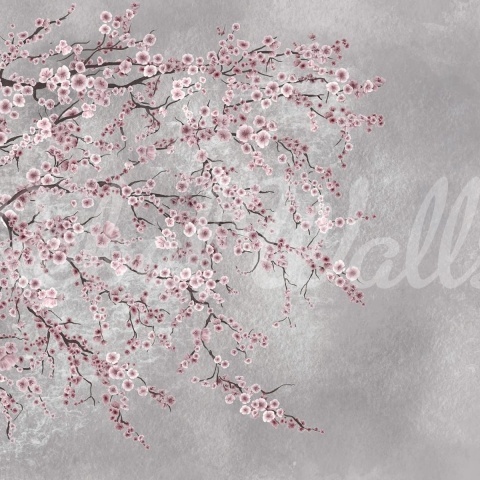 Fototapet, Calm Tree, Pink, Rebel Walls - Img 2