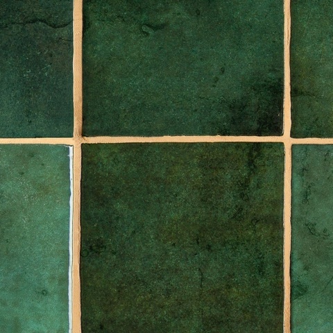 Fototapet, Ceramic Tiles, Emerald, Rebel Walls - Img 3