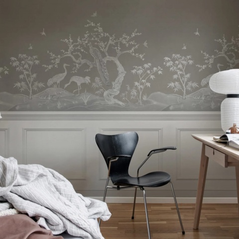 Fototapet, Chinoiserie Lace, Panels, Rebel Walls - Img 5