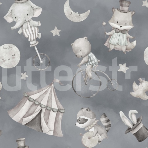 Fototapet, Circus Dream, Gray, Rebel Walls - Img 2
