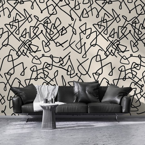 Fototapet Doodle (pattern), VLAdiLA - Img 3