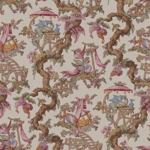 Fototapet, Dragon Tree Bloom, Beige, Rebel Walls - Img 2