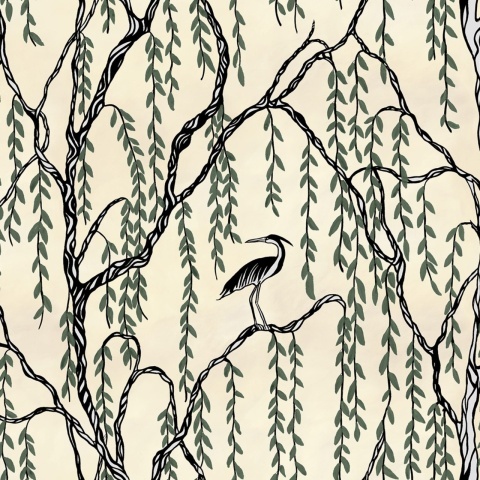 Fototapet, Droptree, Green, Rebel Walls - Img 2