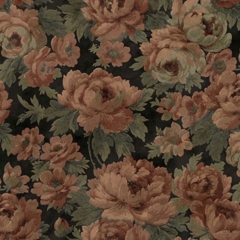 Fototapet, Eternal Blossoms, Black, Rebel Walls - Img 2