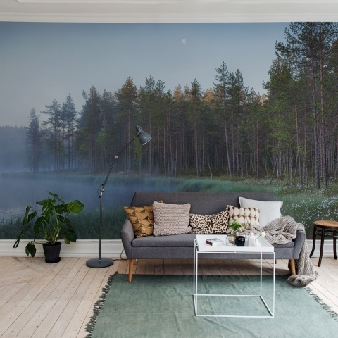 Fototapet, Forest Lake, Rebel Walls - Img 3