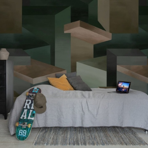Fototapet, Geometrics, Dark, Rebel Walls - Img 3