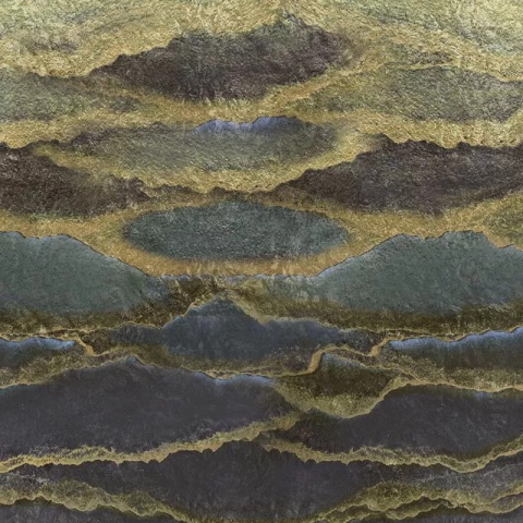 Fototapet Goldleaf Ripples, VLAdiLA - Img 2