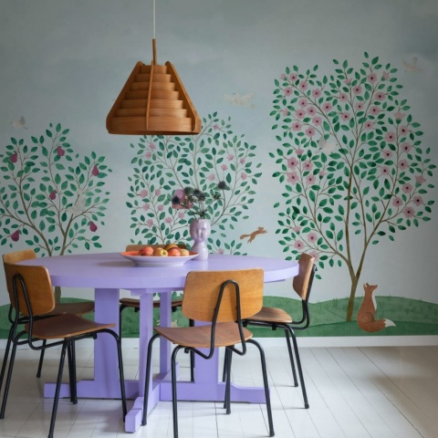 Fototapet, Happy Haven, Green, Rebel Walls