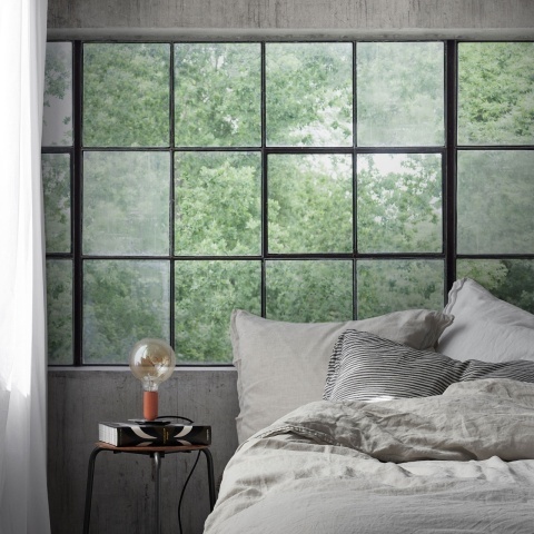 Fototapet lavabil, Concrete Wall Windows 9514W