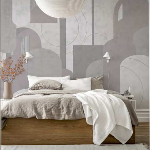 Fototapet, Lovely Arches, Gray, Rebel Walls - Img 4
