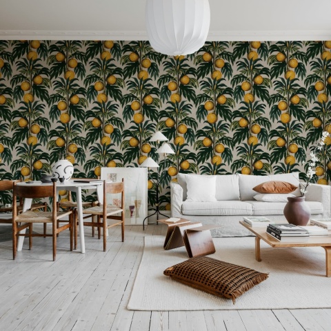 Fototapet, Lush Lemons, Vintage, Rebel Walls - Img 3