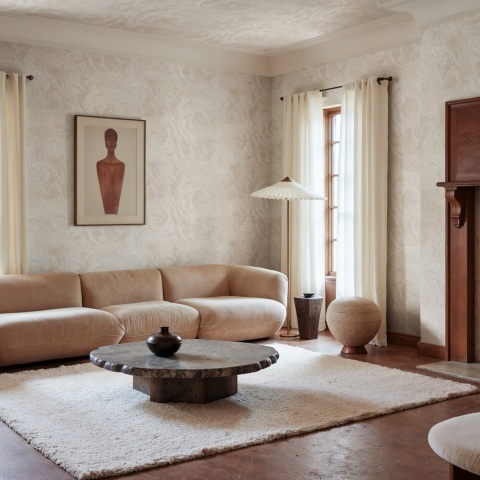 Fototapet, Marble Flow, Beige, Rebel Walls - Img 3