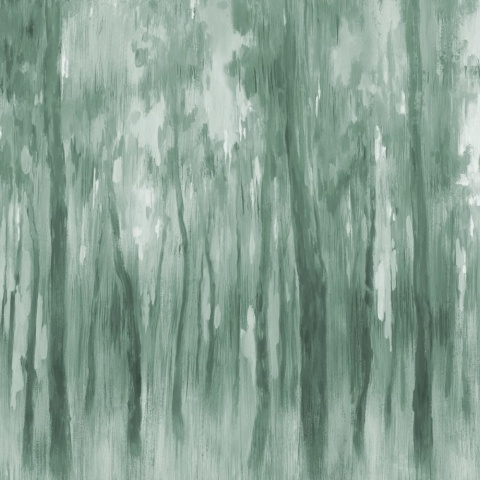 Fototapet, Morning Forest, Green, Rebel Walls - Img 2
