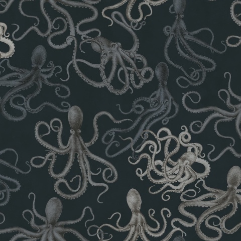 Fototapet, Octopus, Dark, Rebel Walls - Img 2