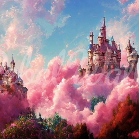 Fototapet, Pink Castle, Rebel Walls - Img 5