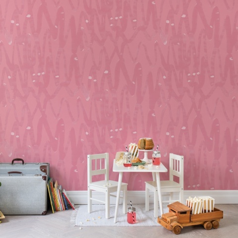 Fototapet, Pulse of Passion, Pink, Rebel Walls - Img 3