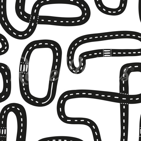 Fototapet, Race Track, Graphite, Rebel Walls - Img 2