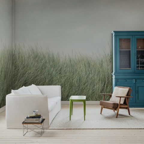 Fototapet, Scandinavian Reed, Green, Rebel Walls - Img 4