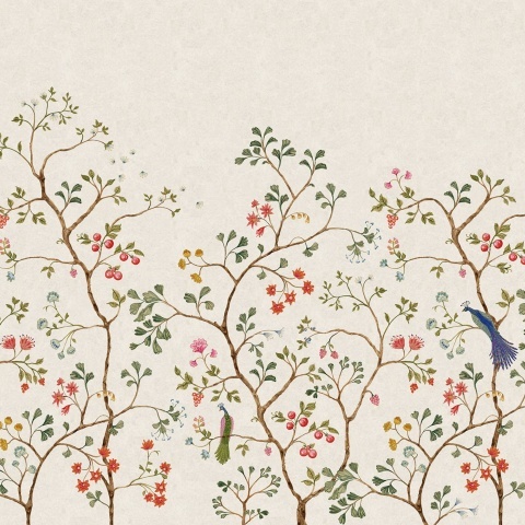 Fototapet, Songbird Mural, Beige, Rebel Walls - Img 2
