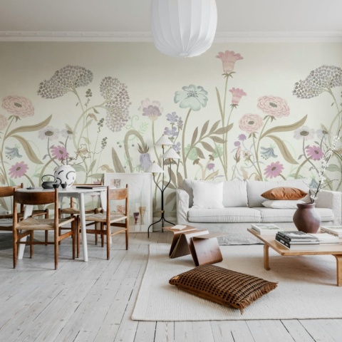 Fototapet, Summerfield, Pastel, Rebel Walls
