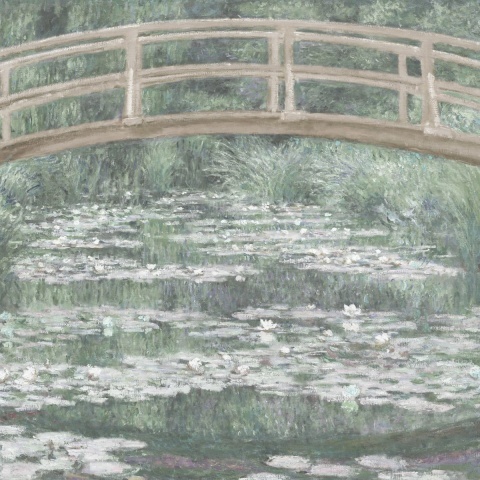 Fototapet, The Japanese Footbridge, Soft, Rebel Walls - Img 2