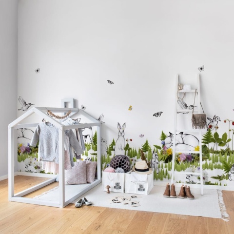 Fototapet, The Rabbit's Playground, Rebel Walls - Img 3