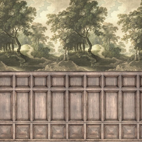 Fototapet, The Vintage Grove, Panels, Rebel Walls - Img 2