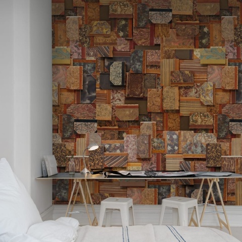 Fototapet, Vintage Books, Cover, Rebel Walls
