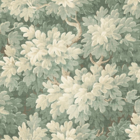 Fototapet, Vintage Foliage, Light Green, Rebel Walls - Img 2