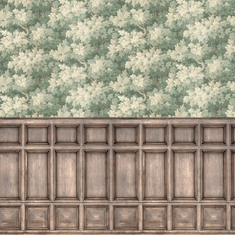 Fototapet, Vintage Foliage, Panels, Rebel Walls - Img 2