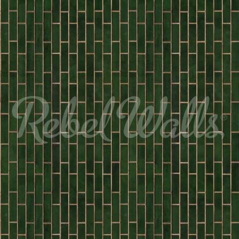 Fototapet, Wall of Tiles, Vertical, Rebel Walls - Img 4