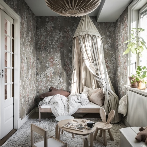 Fototapet, Wisteria Linen, Rebel Walls - Img 3
