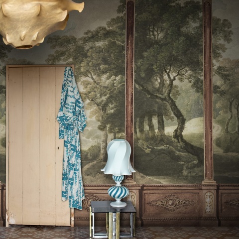 Fototapet, Woodland Panels, Green, Rebel Walls - Img 3