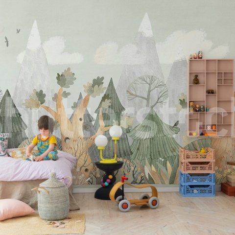 Fototapet, Woodland Tales, Day, Rebel Walls