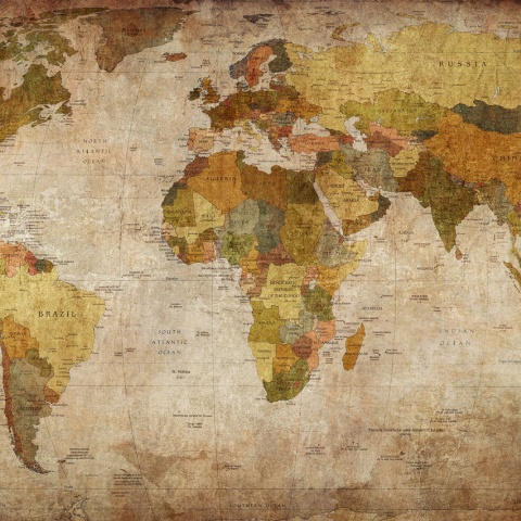 Fototapet, World Map, Rebel Walls - Img 5