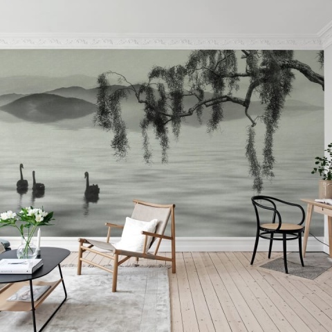 Fototapet, Zen Lake, Rebel Walls
