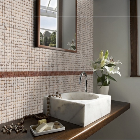 Panou decorativ 3D, Coconut, Bagonjong White, 6 placi 42x42cm, 1.05 mp - Img 5