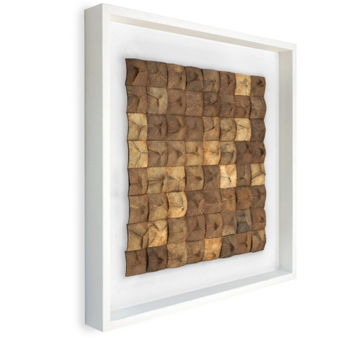 Panou decorativ lemn, Coconut, Barobadur Grand Canyon White - Img 2