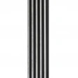 Panou riflaj decorativ 3D Asti, Silver, 12.2x1.2x270 cm - Img 5