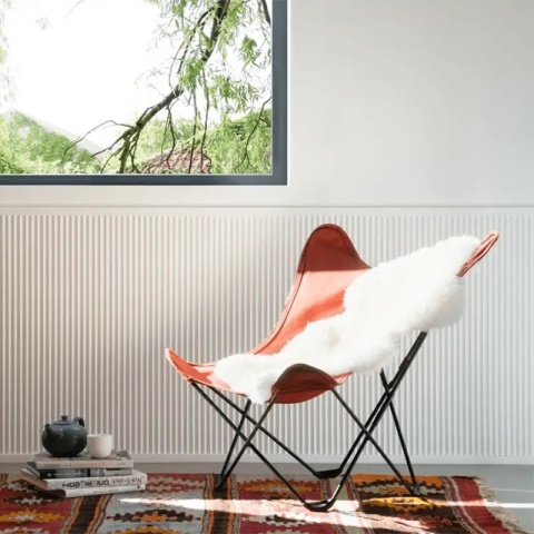 Profil capat riflaj decorativ 3D, Edge - 3x2.2x290 cm, Manavi - Img 2