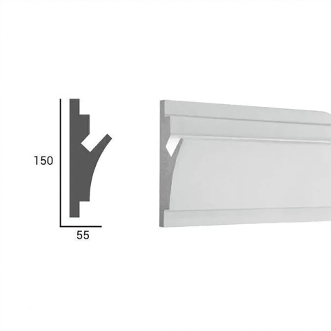 Profil scafa LED KD402 - 15x5.5x115 cm - Img 2