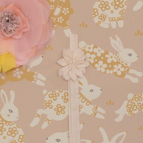 Tapet Garden Party, Dusty Blush Pink, Majvillan - Img 6