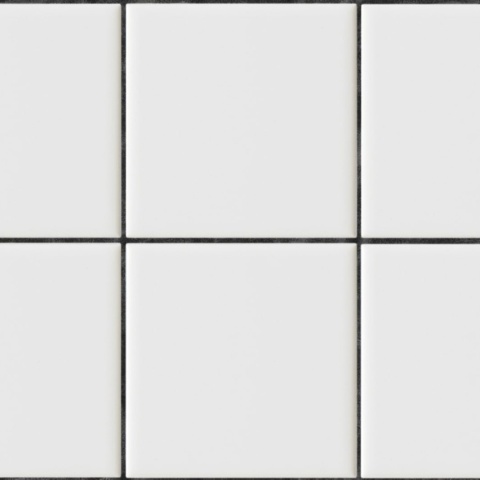 Tapet personalizabil Square Tiles, Clean White, Rebel Walls, 5 mp / rola - Img 2