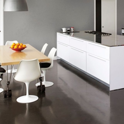 Vopsea decorativa de interior, efect VALPAINT I-BETON, finisaj opac, pentru pardoseala - Img 5