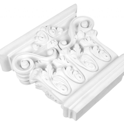 Capitel pilastru din poliuretan PL259L - 19.1x21.6x6.5 cm - Img 5