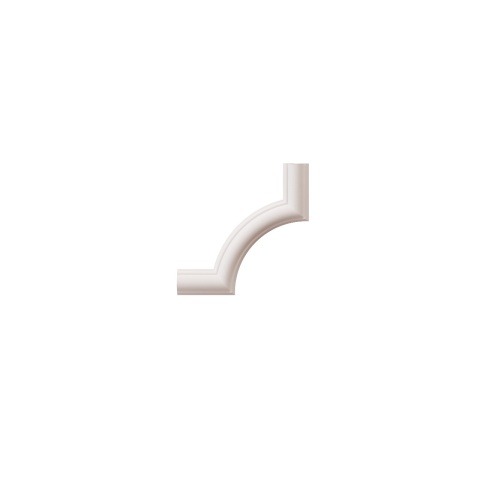 Chenar din poliuretan, Manavi, B22-1 - 15.4x15.4x1.6 cm - Img 3