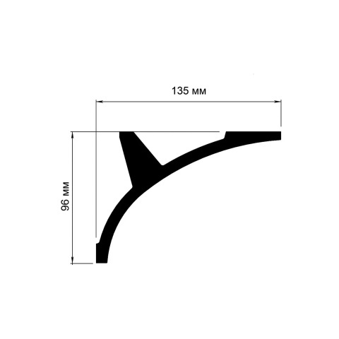 Cornisa poliuretan P963-9.6x13.5x200 cm - Img 2