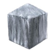 Element de imbinare din poliuretan, gri, modern, E066G - 14x14x18 cm