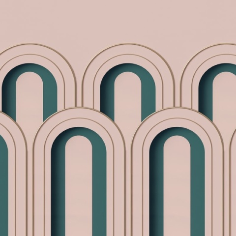 Fototapet, 3D Arch Deco, Rebel Walls - Img 2